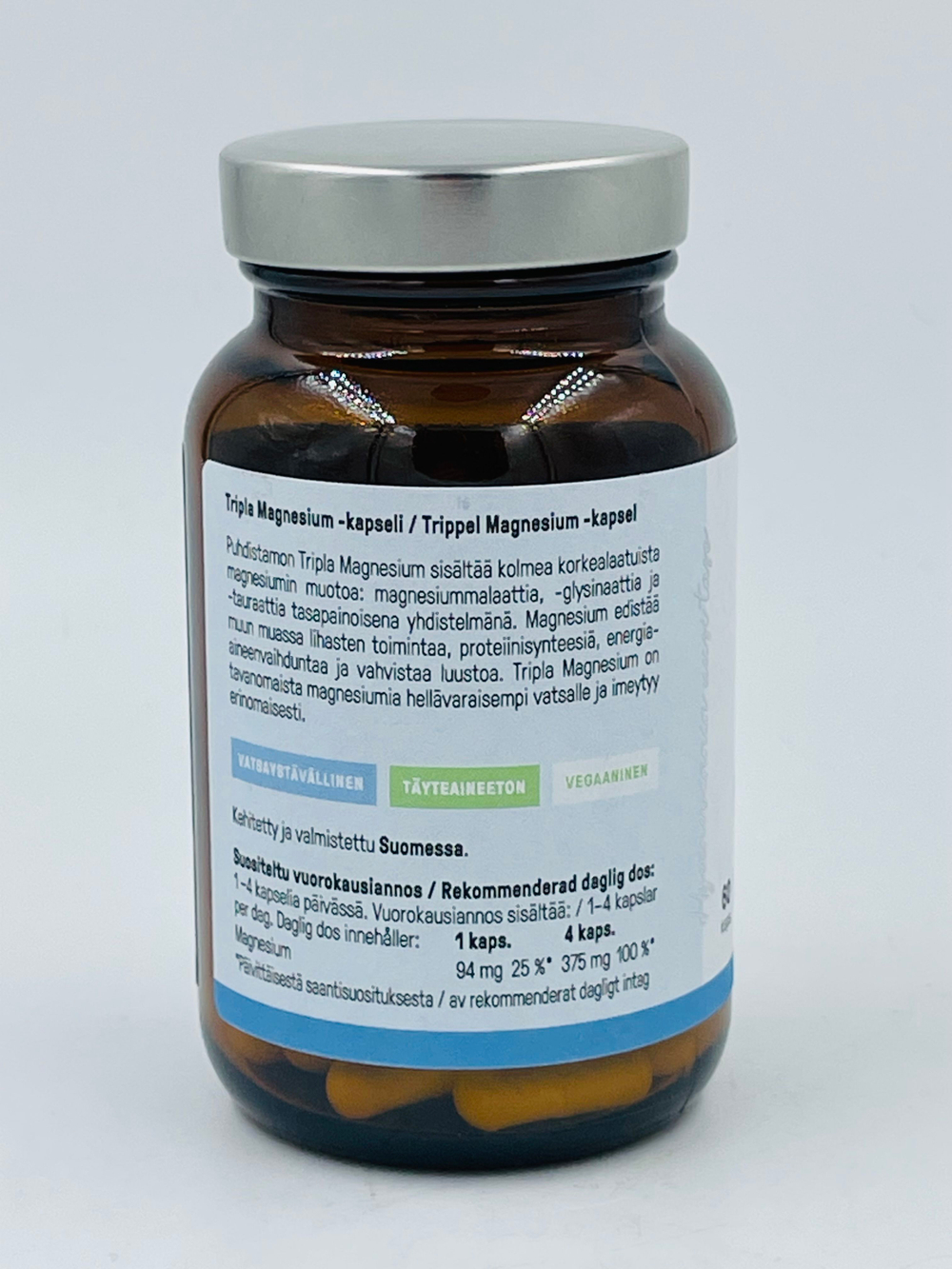 Магний Puhdistamo Tripla Magnesium 60 шт (из Финляндии)
