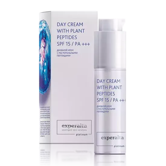 Дневной крем с растительными пептидами SPF 15 / PA +++ Experalta Platinum