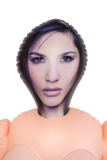 Кукла надувная Dolls-X Cassandra брюнетка с двумя отверстиями 160 см
