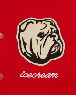 Бомбер ICECREAM Bulldog Varsity Jacket