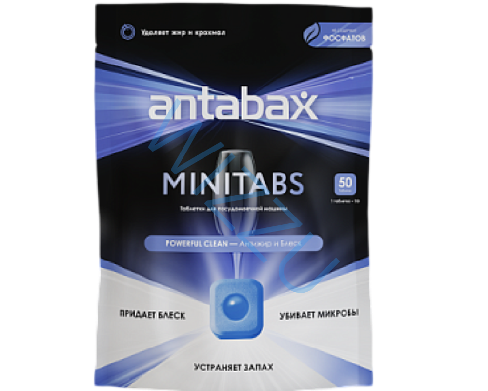 Таблет для посуд-м маш Antabax  фиолетовая, 11 г