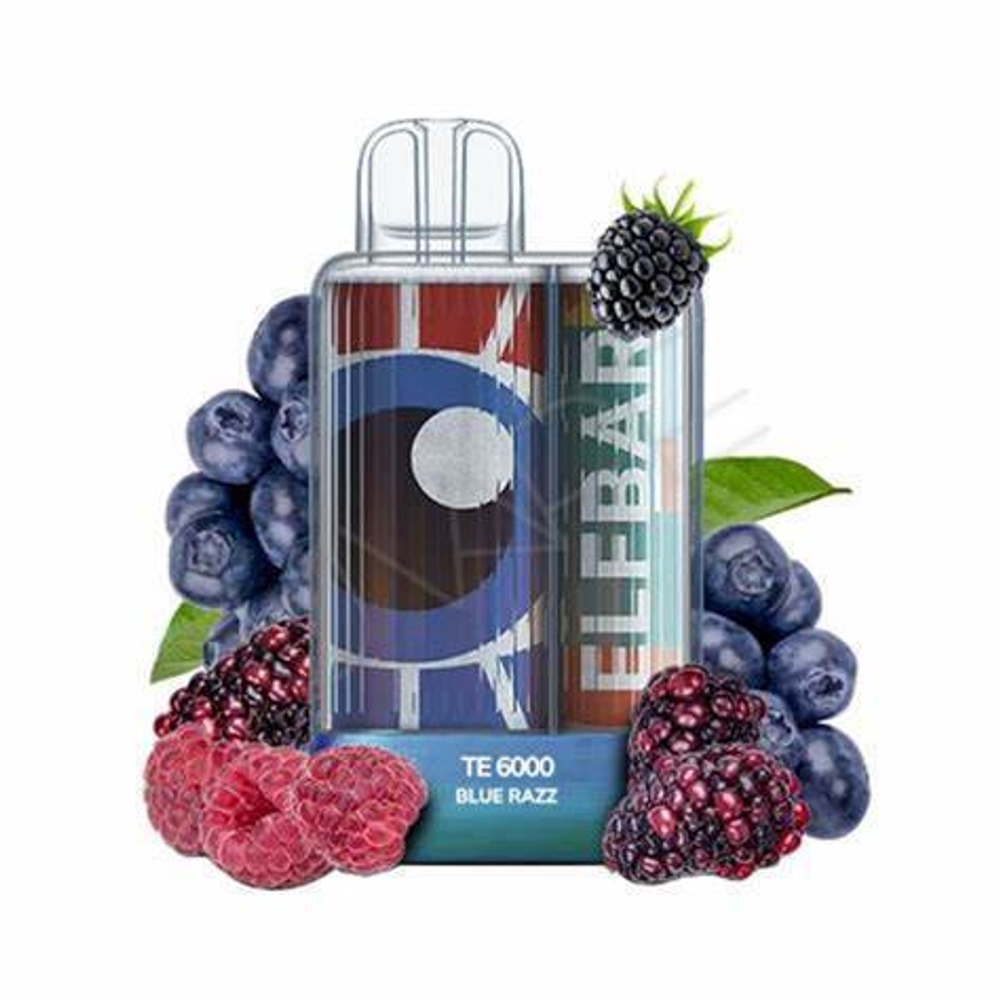 Elf Bar TE6000 - Bluez Razz (5% nic)