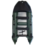 Лодка ПВХ Gladiator Professional D420AL с алюминиевым полом -