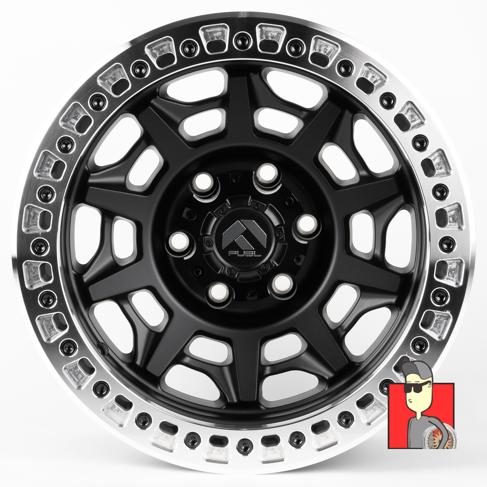 Комплект дисков Fuel 17x9 et-15 6x139.7