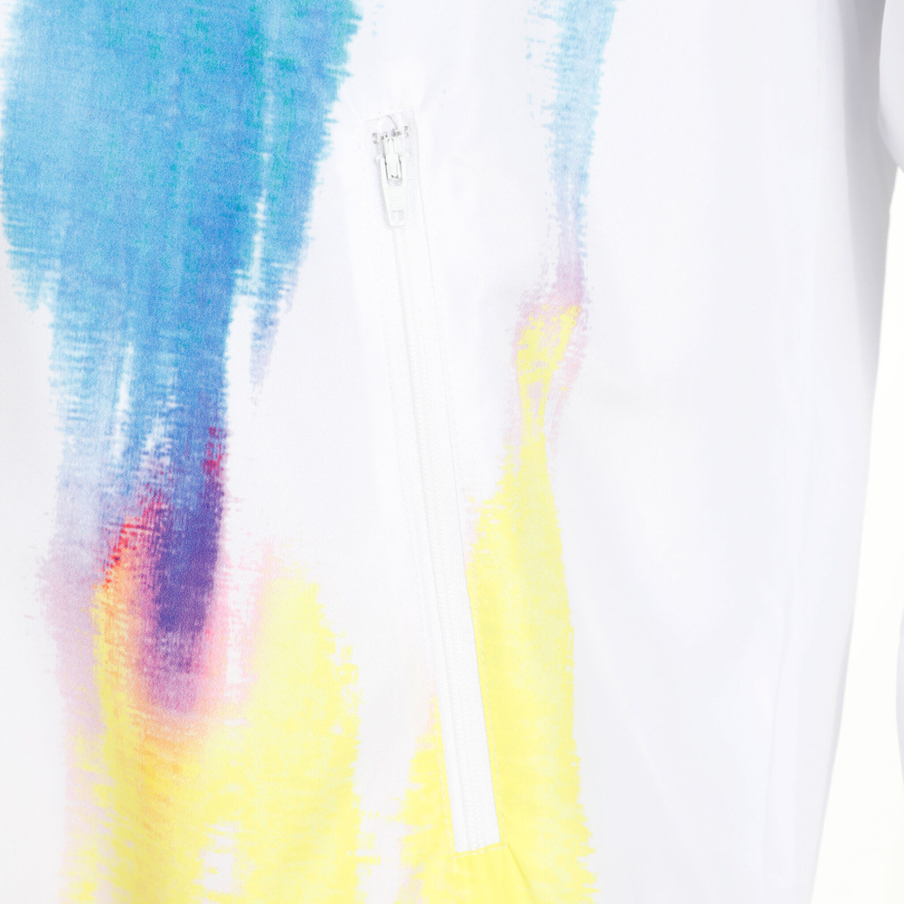 Мужские теннисные Костюмы Australian Smash Blaze Tracksuit Men - White