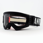 Очки кроссовые ARIETE MUDMAX GOGGLES ANVIL, черный, прозрачная линза без пинов 14940-NAV