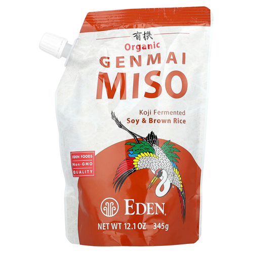 Eden Foods, Organic, Генмай мисо, 12,1 унции (345 г)