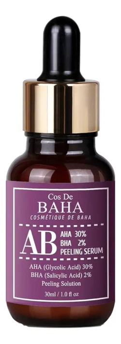 Cos de Baha Сыворотка для лица отшелушивающая -AHA/BHA AB Serum,30мл