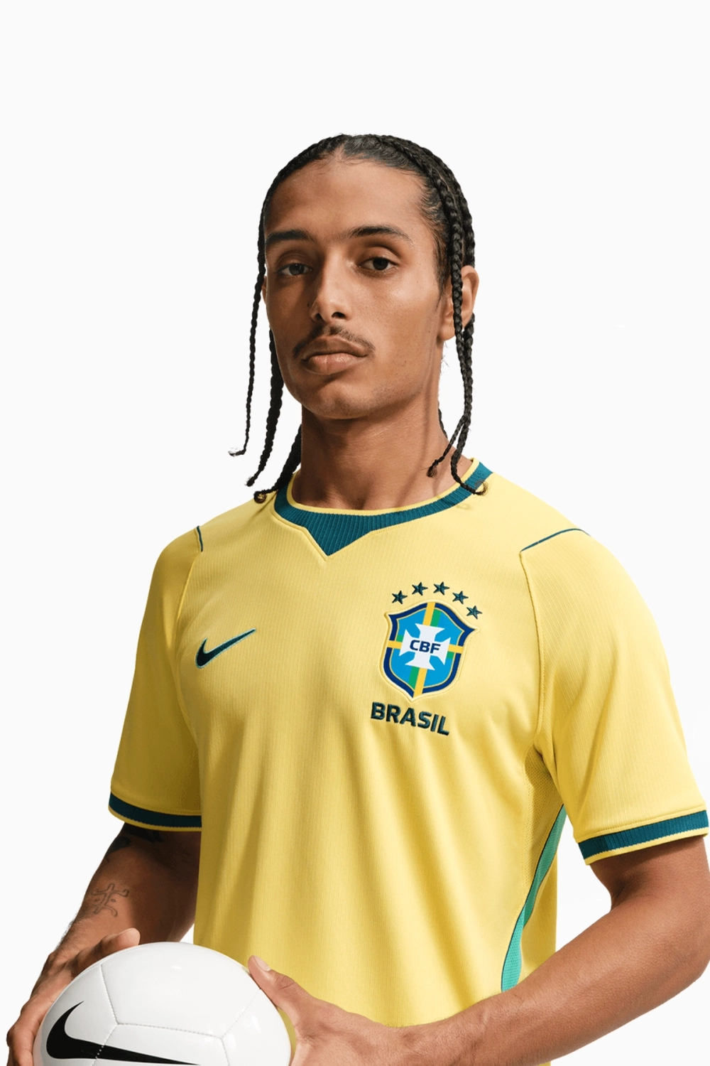 Футболка Nike Brazil 2026 Home Stadium - желтый