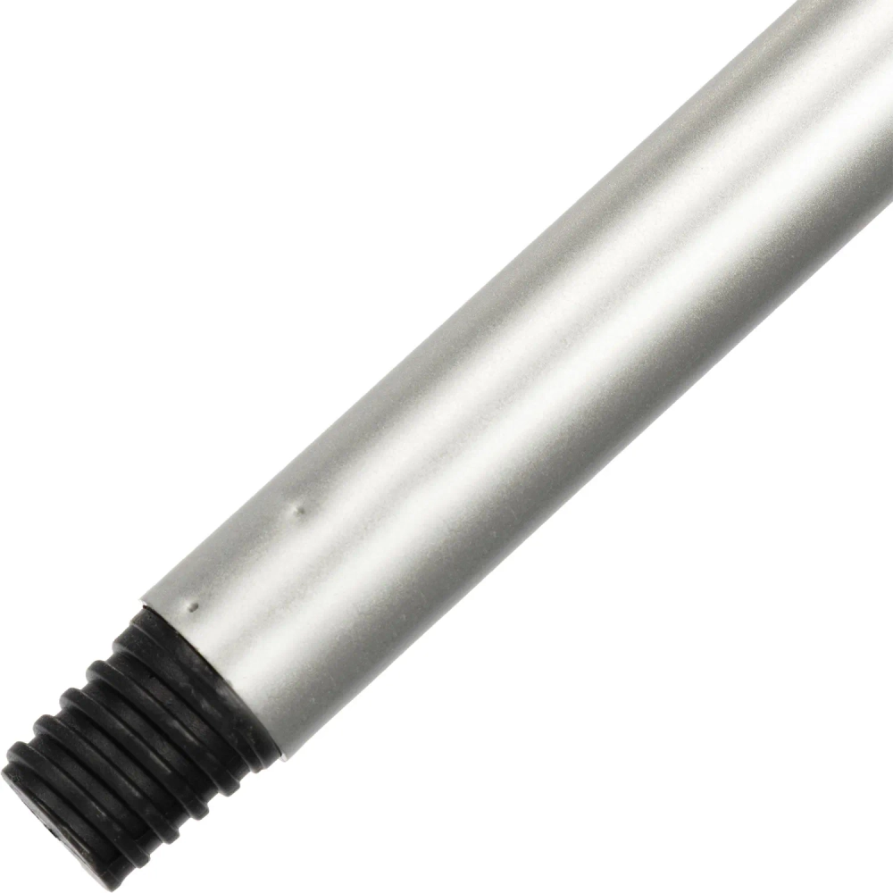 Рукоятка (ручка) для инвентаря NV 130 см алюминий d22 мм жёлтая (с еврорезьбой, с отверстием для подвешивания)