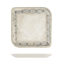 Тарелка 19*19 см h1,8 см квадратная Rug By Bone Innovation [bb] [6]