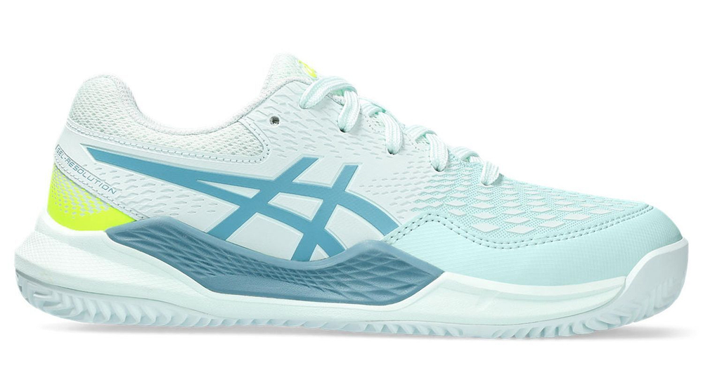 детские Кроссовки теннисные Asics Gel-Resolution 9 GS Clay - Мятный