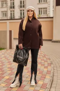 Пальто УК-2566-3 Фабрика Моды