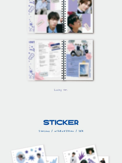 Альбом TWS - SPARKLING BLUE 1st Mini Album 2 Version SET