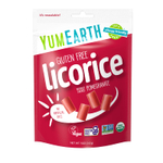 YumEarth, Мягкая пищевая безглютеновая гранатовая лакрица + вкусная, 5 унций (142 г)