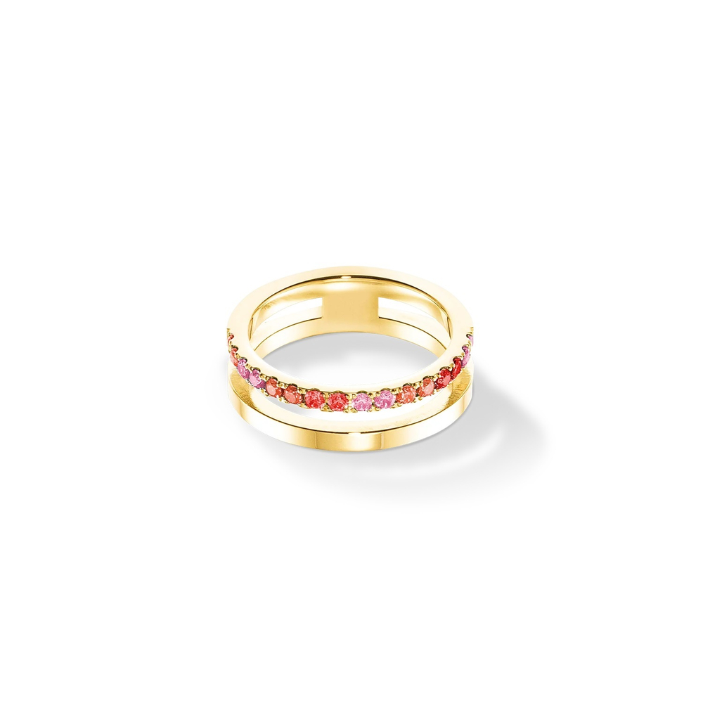 Кольцо Coeur de Lion Red-Gold 0136/40-0316 56 размер 17,8