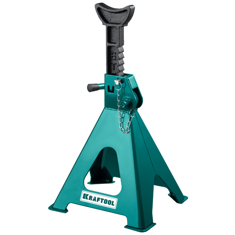 KRAFTOOL S-PIN, 6 т, 415 - 605 мм, усиленная страховочная подставка со штифтом (43465-6)