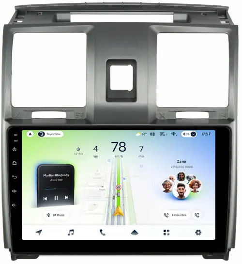 Магнитола для УАЗ Патриот, Пикап 2012-2016 - Teyes CC4L монитор 9" IPS, Android 14, Быстрая, Snapdragon 662, CarPlay, 4G SIM-слот