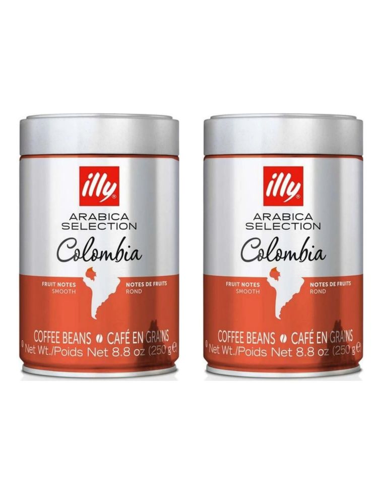 Кофе в зернах ILLY Colombia Колумбия 250 г, 2 шт