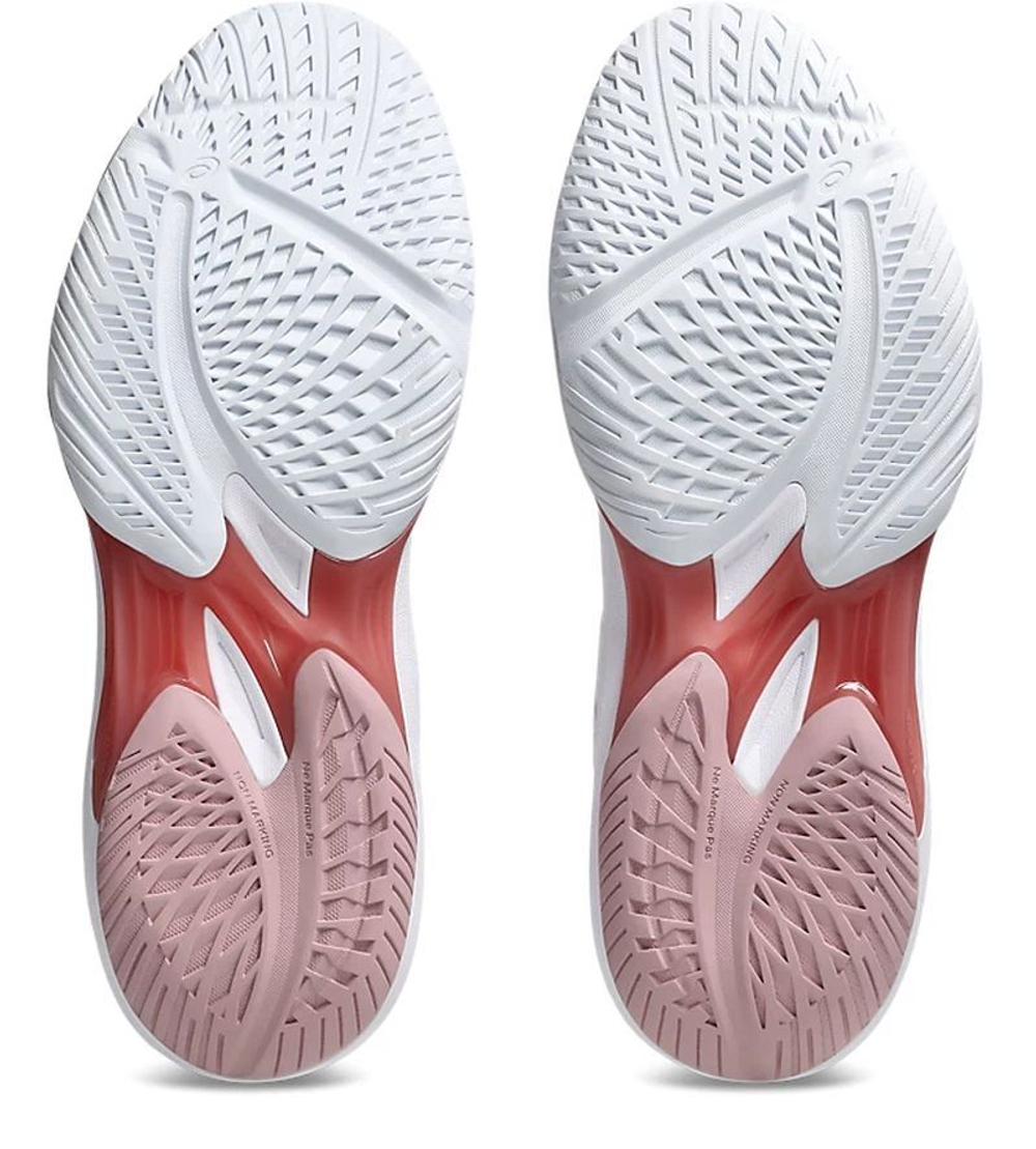 Женские кроссовки для бадминтона/сквоша Asics Sky Elite FF 3 - white/morganite