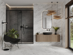 Каррара сер мат верх 01 / Carrara grey matt wall 01 300х600 (1-й сорт)