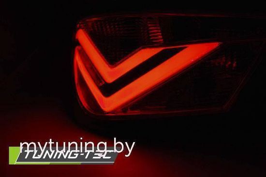 Задние фонари для Seat Ibiza 6J 3D (08-12) LED Red Crystal