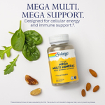 Solaray, Mega Multi Mineral, Без железа в составе, 100 капсул
