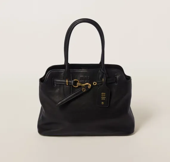 Сумка MIU MIU Aventure, черная
