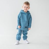 Худи с капюшоном "Деним" утепленное