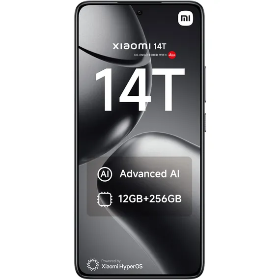 Смартфон Xiaomi 14T Pro 12 ГБ | 512 ГБ («Титановый Черный» | Titan Black) (версия Global)