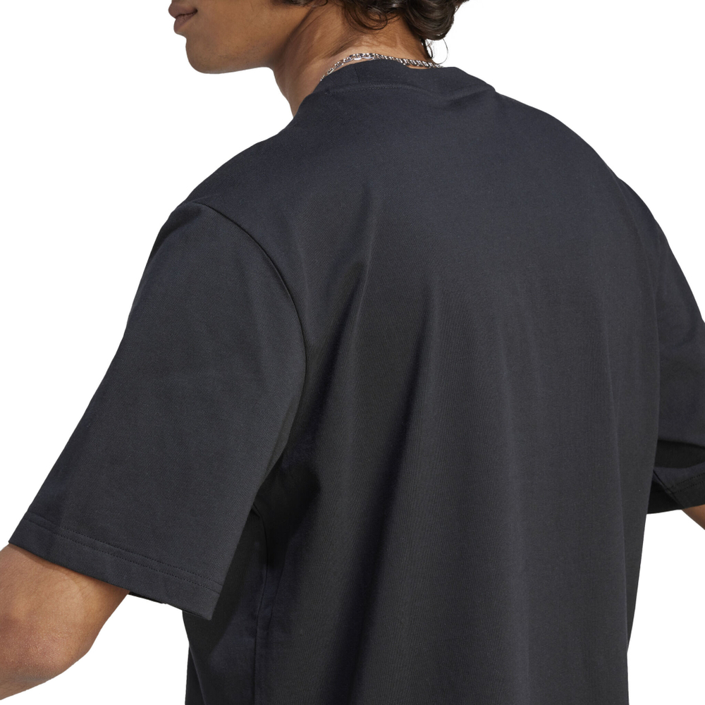 Мужское теннисное поло adidas Future Icon Badge Of Sport T-Shirt Men - Black, White