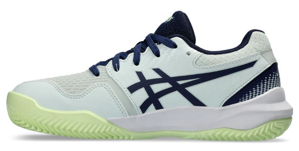 детские Кроссовки теннисные Asics Gel-Resolution 9 GS Clay - Мятный