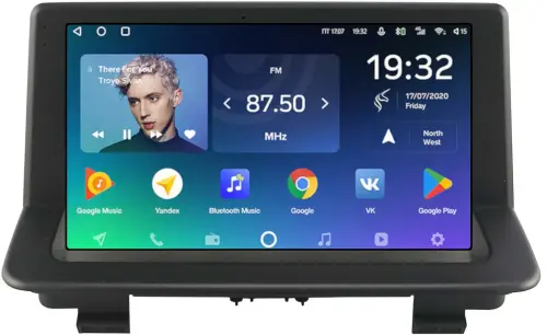 Магнитола для Audi Q3 2011-2019 (рамка 9) - Teyes CC2 PLUS монитор 9" QLED, Android 10, Быстрая, SIM-слот