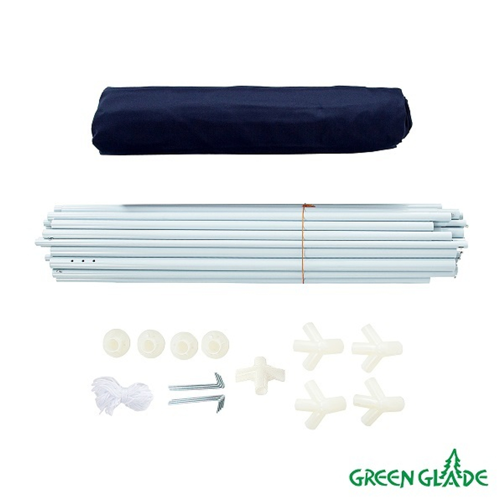 Тент садовый Green Glade 1022 2,4х2,4м/3x3x2,5м полиэстер