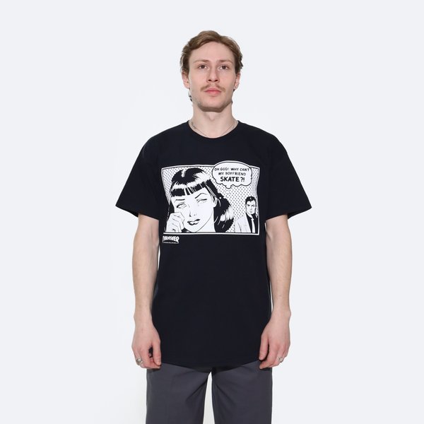 Футболка Thrasher Boyfriend (black) артикул: - купить в магазине Дайс