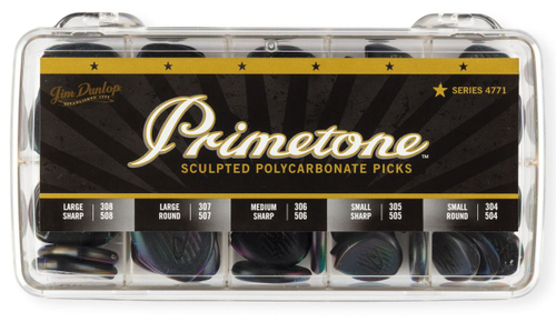 Dunlop 4771 Primetone Display короб с медиат, 304,305,306,307,308,504,505,506,507,508 по 6 шт, 60шт