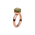 Кольцо Qudo Firenze olivine 18 мм 610784/17.8 G/RG размер 18