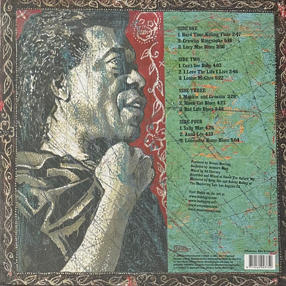 Buddy Guy ‎– Blues Singer 2LP (Европа 2017г.)