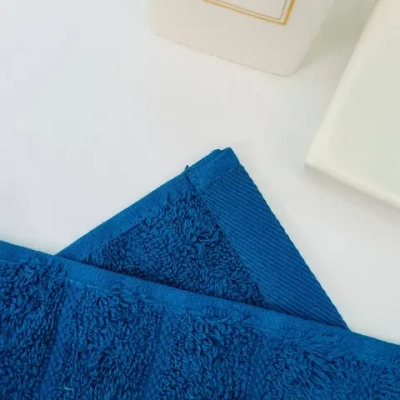 Полотенце махровое 50*90см «FLUFFY» цвет полуночный пион 06-144, плотность 500гр/м2