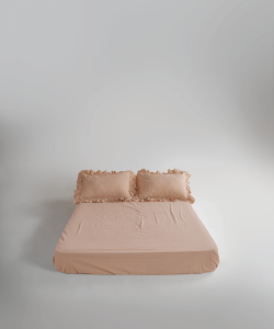 Lımasso КПБ 4 пр. Stonewashed Exclusıve Akdeniz Bej пододеяльник 200*220, простынь 240*260, наволочки 50*70 2шт