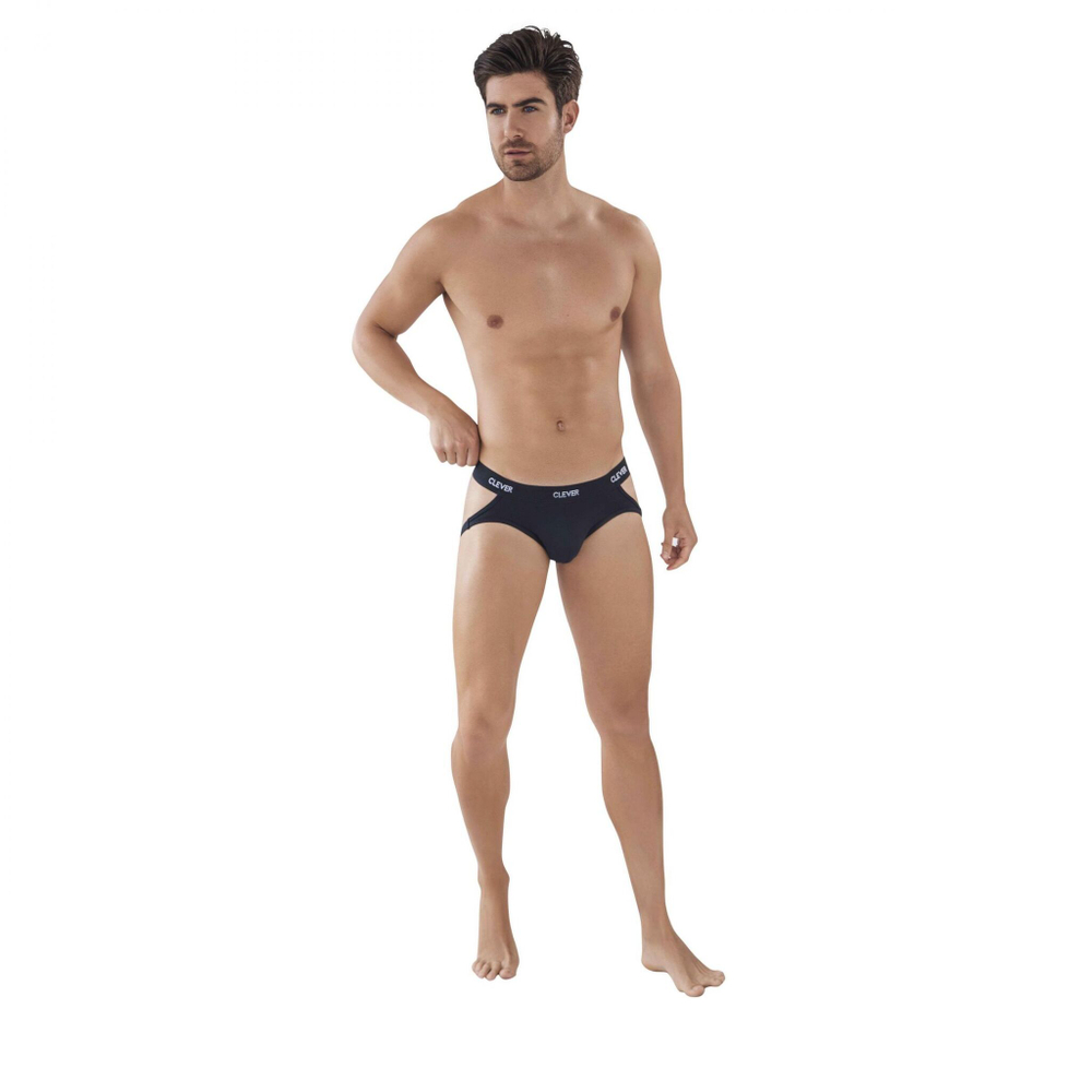 Черные мужские трусы-джоки Oporto Jockstrap (Размер: XL) (Цвет: черный)