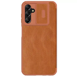Кожаный чехол-книжка Nillkin Leather Qin Pro для Samsung Galaxy A14 4G