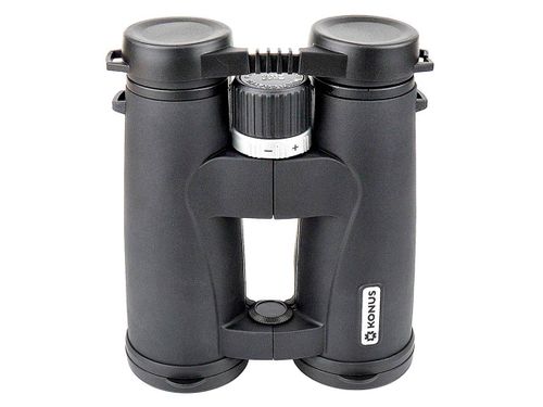 Бинокль Konus Mission-HD 8x42 WA, Roof-призмы, Bak-4, Open Bridge, Wide Angle, 602г