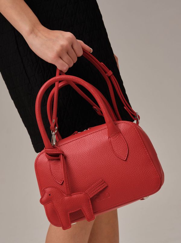 Кожаная сумка Polly summer DBR 31401 красный