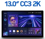 Магнитола для Toyota Aqua 2011-2021 - Teyes CC3-2K монитор 13", QLED+2K, Android 10, Быстрая, 4G SIM-слот, CarPlay