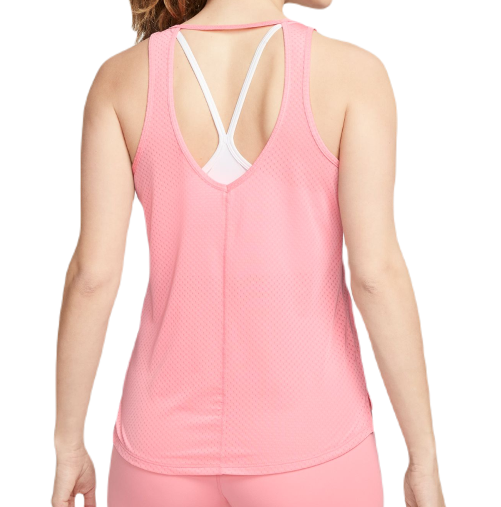 Женский топ теннисный Nike Dri-FIT One Breathe Tank - Розовый