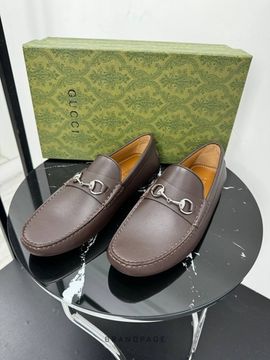 Мокасины коричневые от Gucci BP5-832012