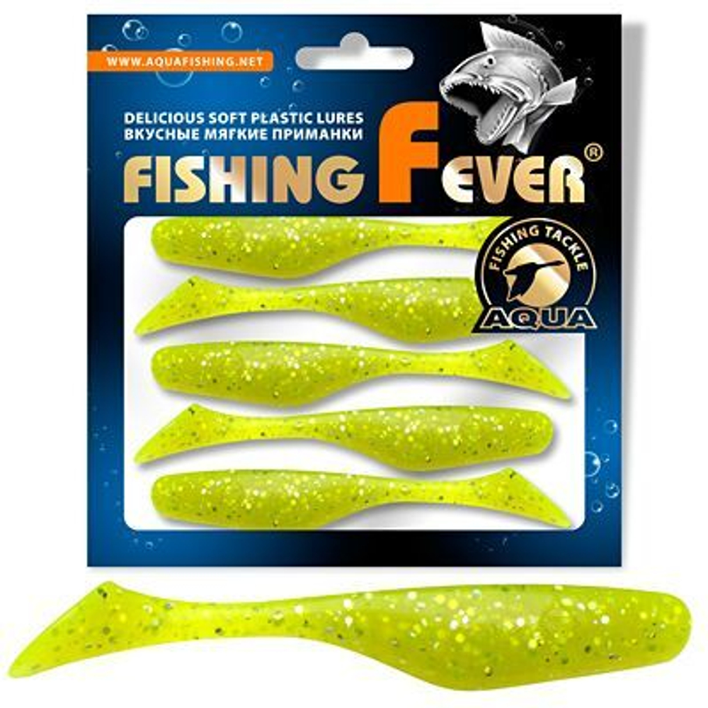 Мягкая приманка риппер FishingFever 8,0cm,5,8g,2 уп. по 5 шт