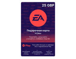 Карта оплаты EA 25 GBP [Цифровая версия] (GB) (для ПК, цифровой код доступа)