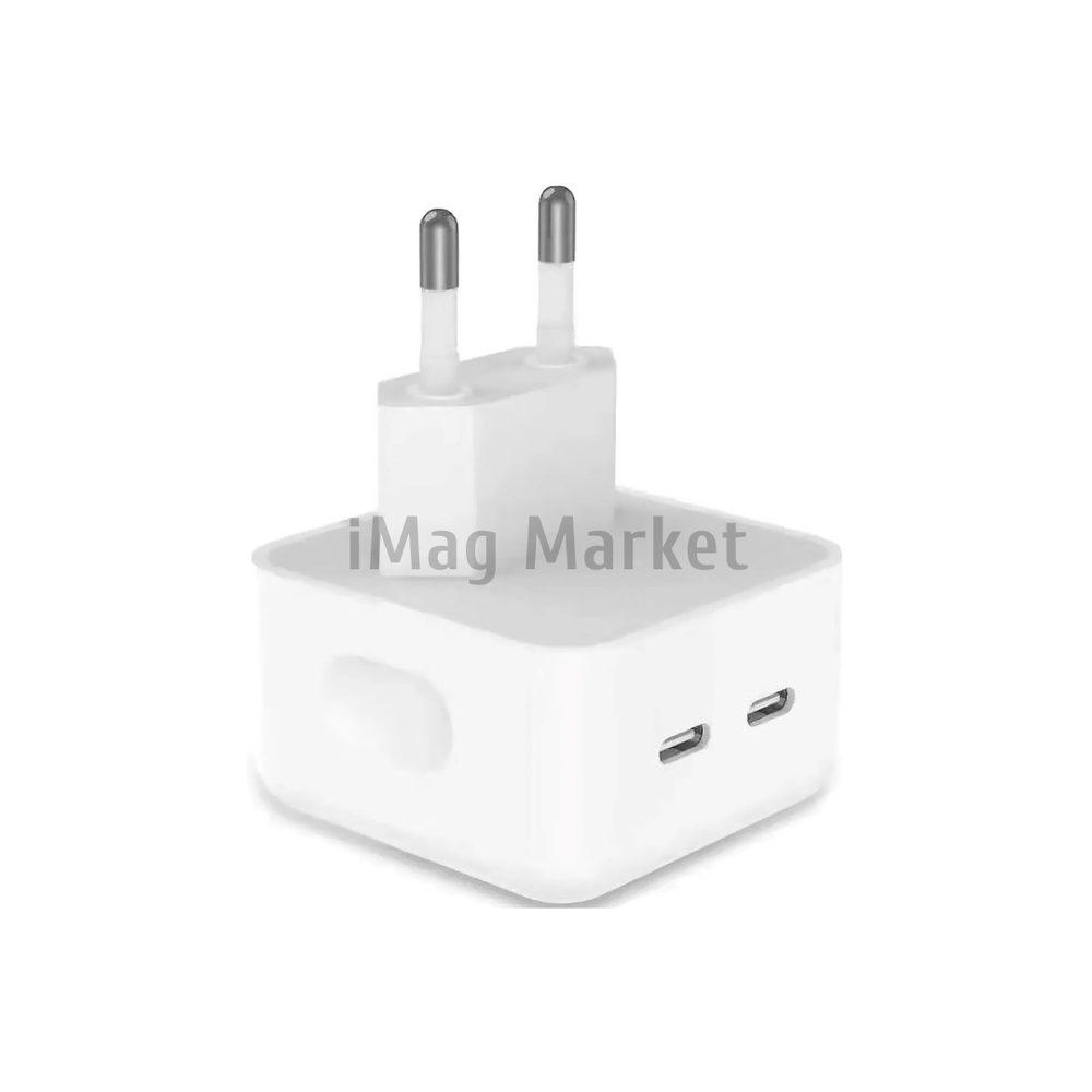 Сетевое зарядное устройство Earldom ES-EU31, 2 USB-C, 35W, 3A, белый